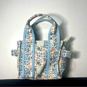 Small Floral canvas Handbag